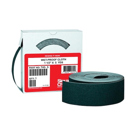 Sioux Chief Sioux Chief  5 Yards x 1.5 in. 120 Grit Medium Wet Proof Sandpaper 4695045